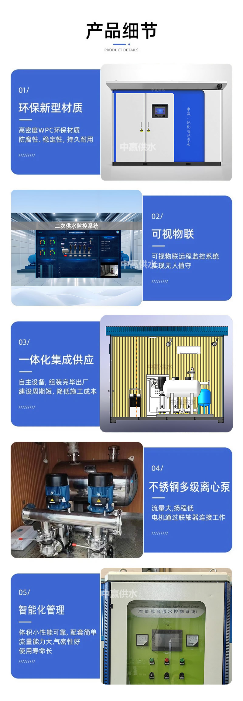 泵房一體水箱智慧化設計_智慧一體化泵房水箱+泵房_一體化供水智慧泵房